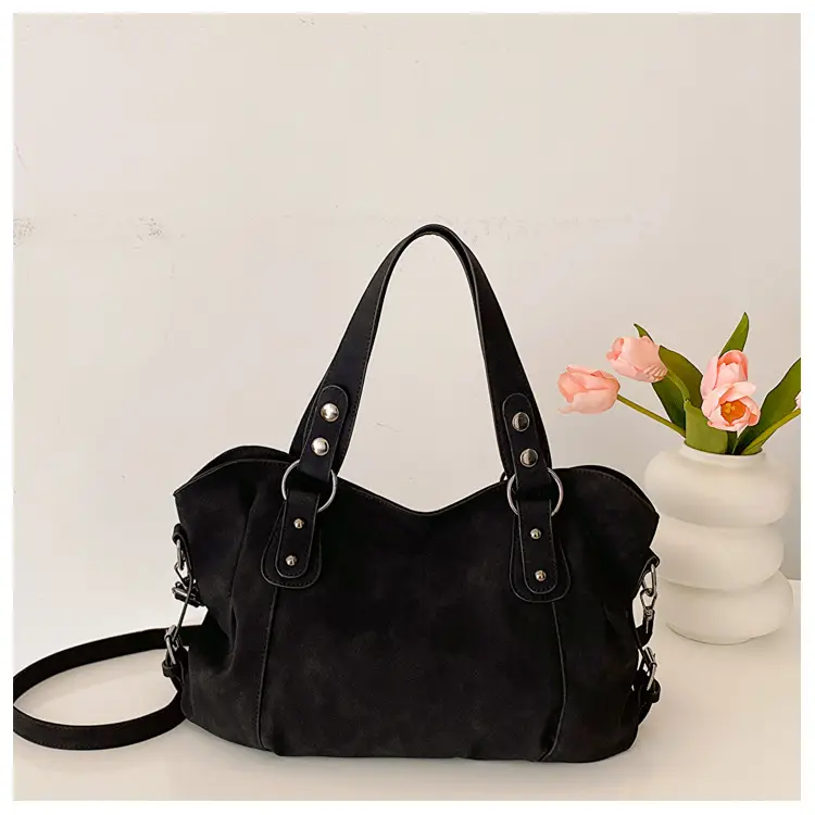 Vintage Frosted Tote Bag Women 2024 New Style — feature 38