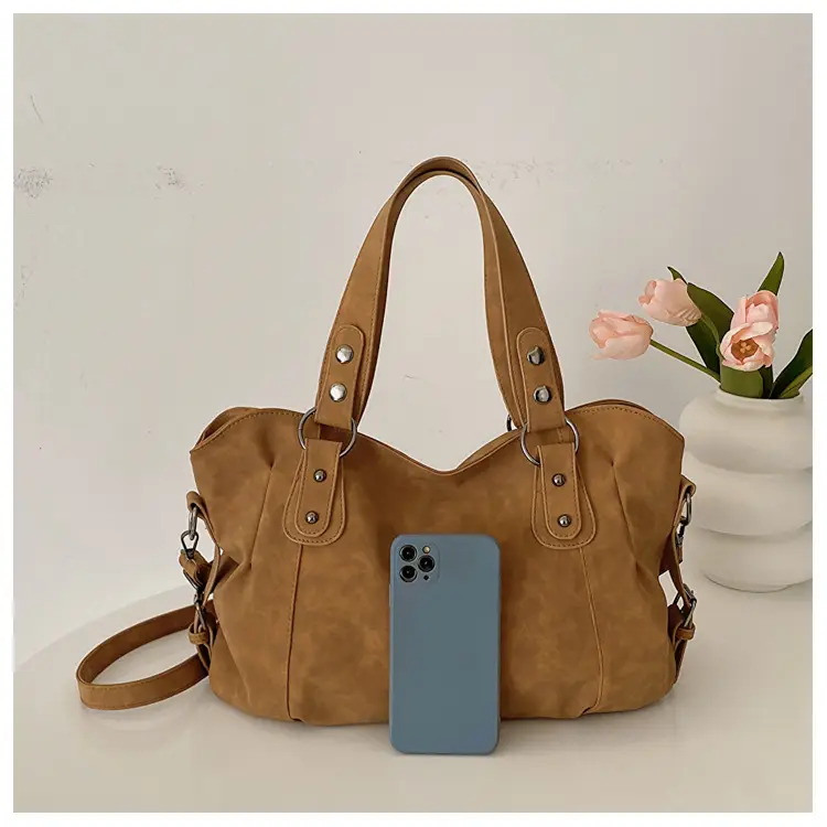 Vintage Frosted Tote Bag Women 2024 New Style — feature 41