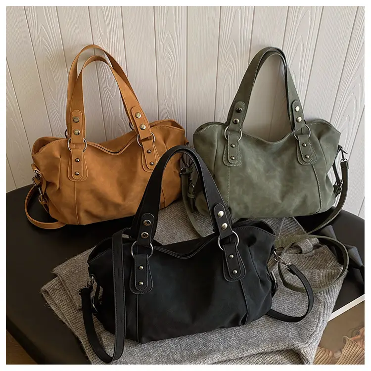 Vintage Frosted Tote Bag Women 2024 New Style — feature 42