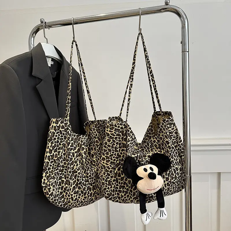 Leopard Print Shoulder Bag for Women 2024 - Image 6