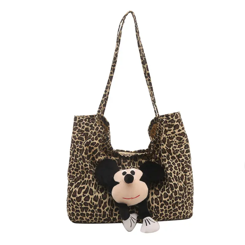 Leopard Print Shoulder Bag for Women 2024 - Image 7