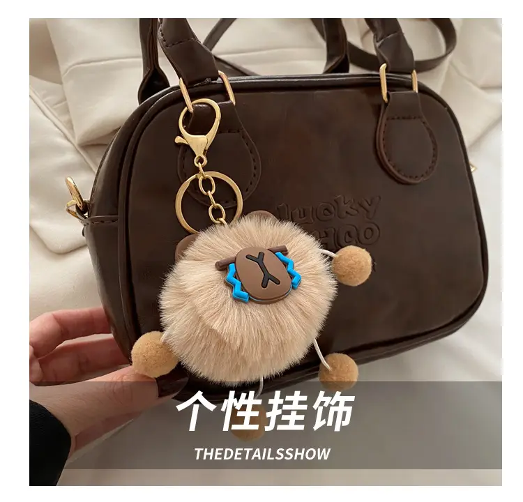 2024 Winter New Niche Retro Square Bag Shoulder Crossbody Brown — feature 4