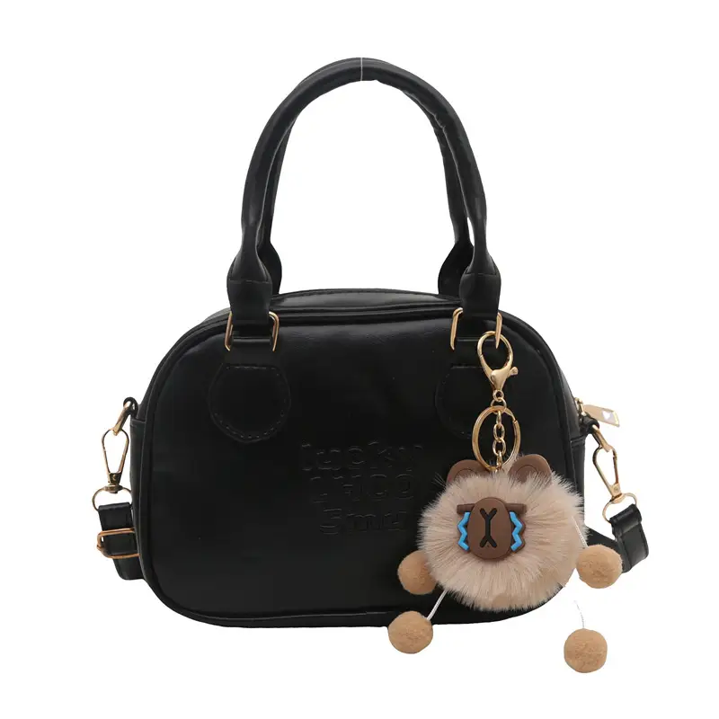 2024 Winter New Niche Retro Square Bag Shoulder Crossbody Brown - Image 5