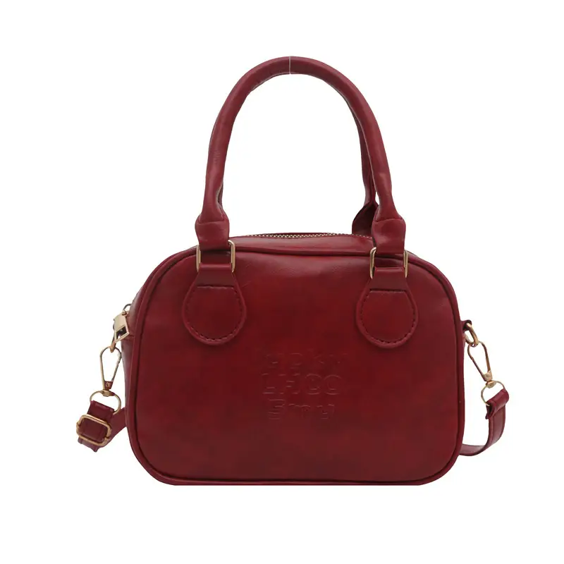 2024 Winter New Niche Retro Square Bag Shoulder Crossbody Brown - Image 8