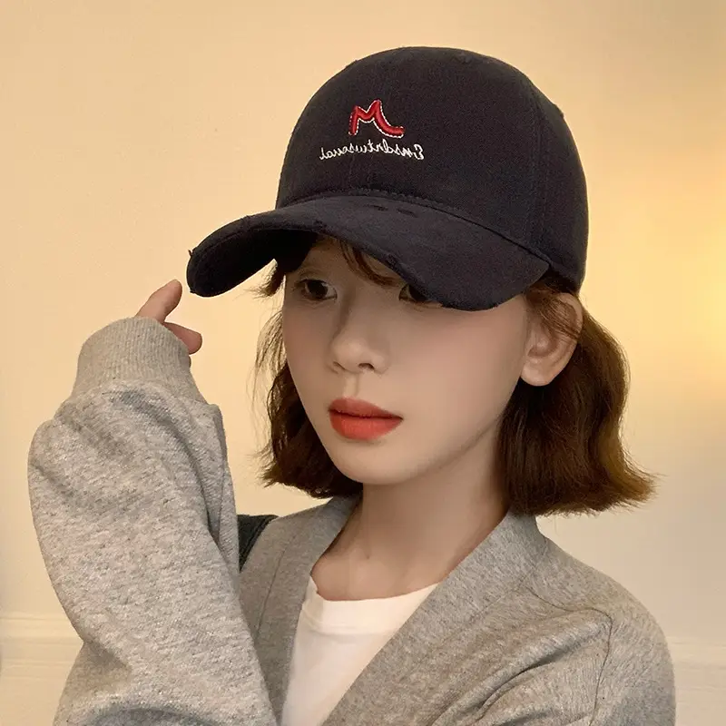 Korean Style Soft Top Baseball Hat Spring New - Image 9