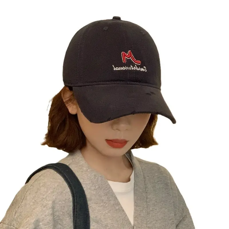 Korean Style Soft Top Baseball Hat Spring New - Image 10