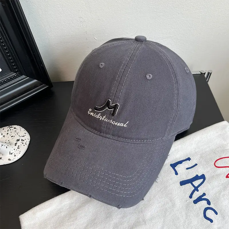 Korean Style Soft Top Baseball Hat Spring New - Image 4