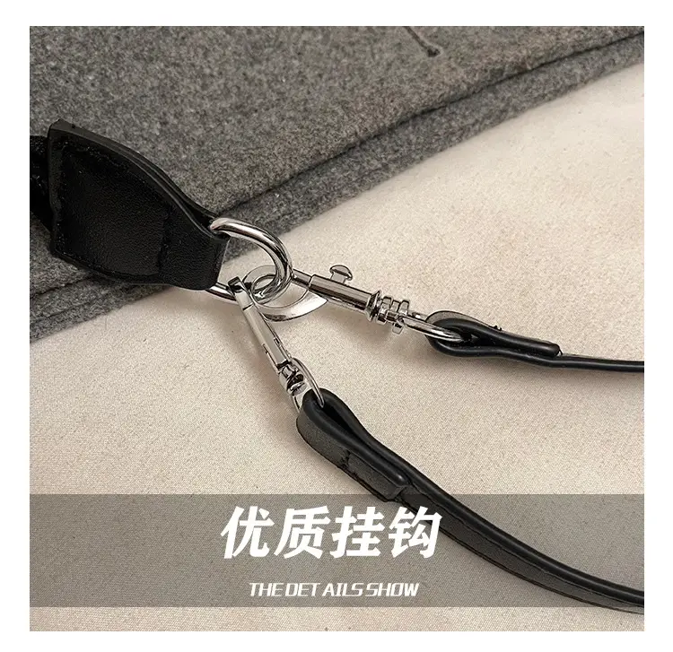 Black Korean Style Shoulder Bag for Women 2024 — feature 11
