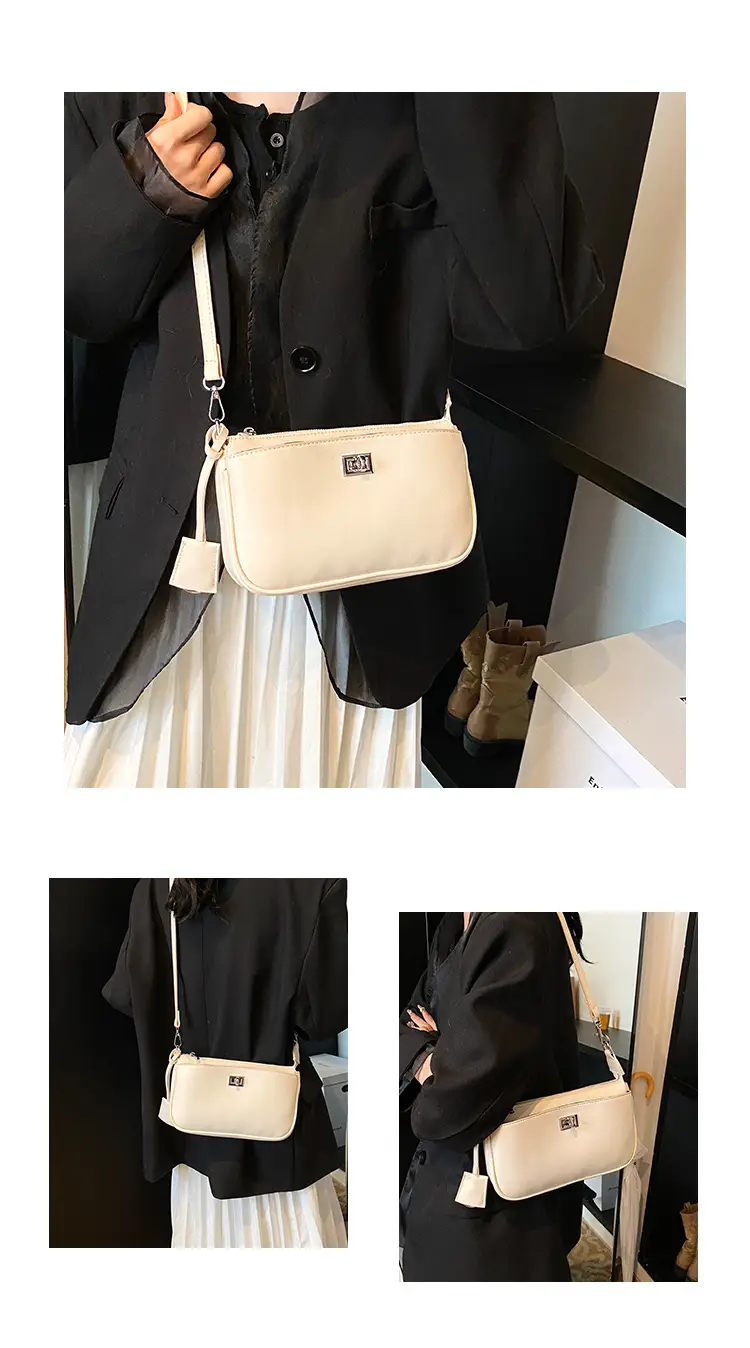 Black Korean Style Shoulder Bag for Women 2024 — feature 5