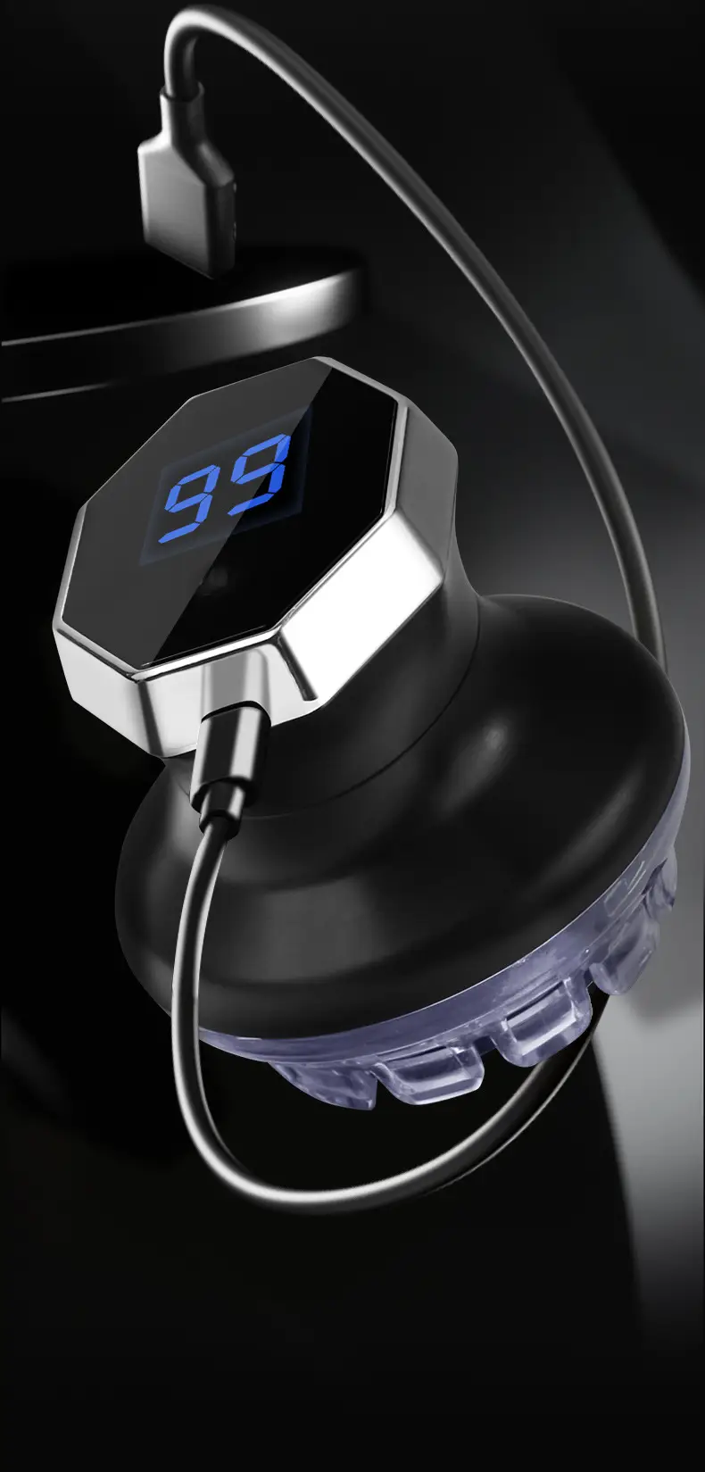 Full Self-Shaving Electric Hair Clipper for Men — feature 11