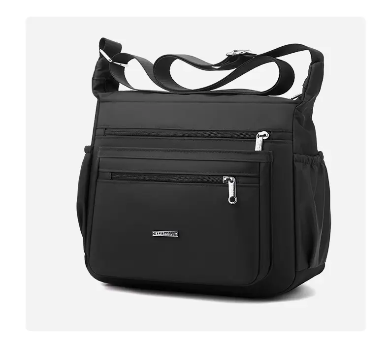 Women's Blue Messenger Bag 2024 Winter Large Capacity Nylon — feature 25