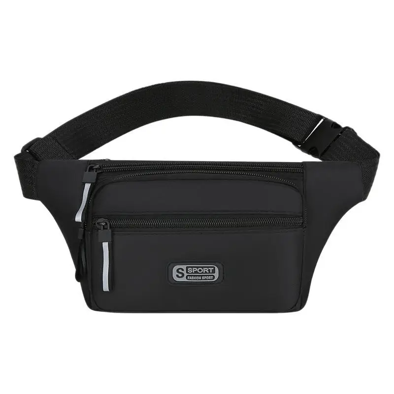 Men's Green Sports Waist Bag with Adjustable Strap - Image 9