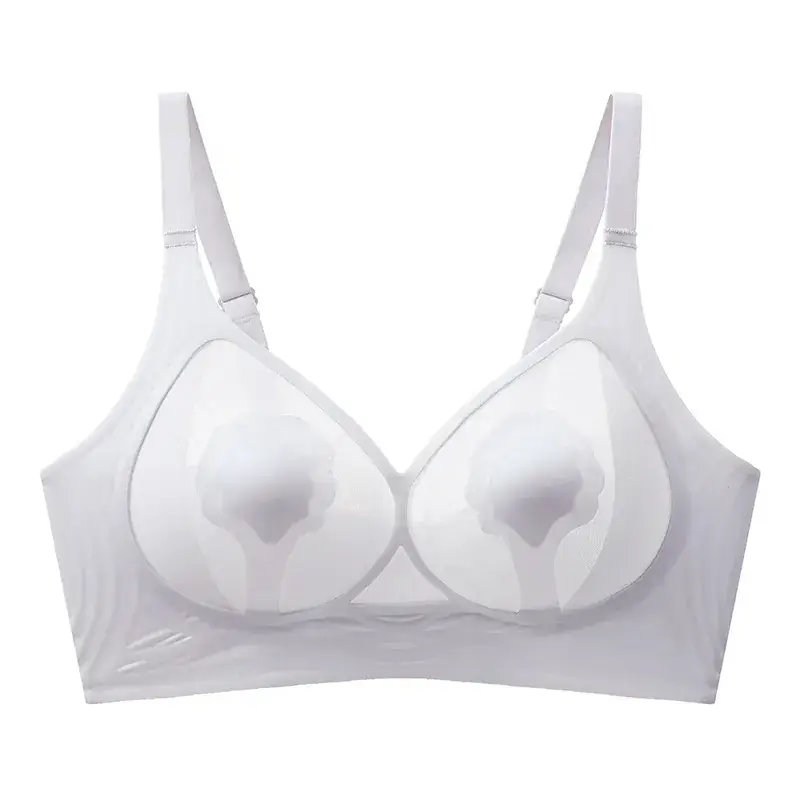 Ultra-Thin Cat Claw Cup Seamless Bra for Big Breasts - Image 2