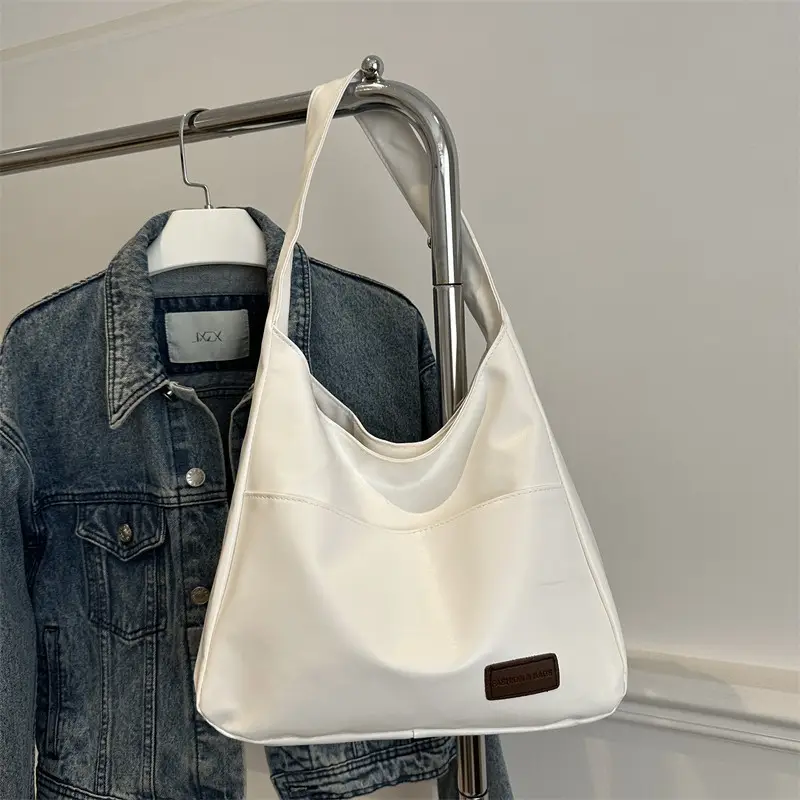 Pink Korean Style Shoulder Bag Large Capacity - Image 6