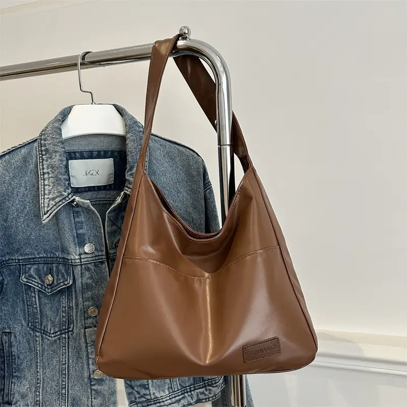 Pink Korean Style Shoulder Bag Large Capacity - Image 9