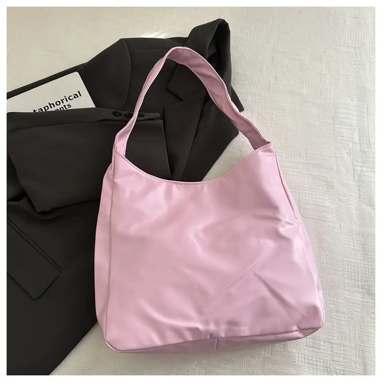 Pink Korean Style Shoulder Bag Large Capacity — feature 12