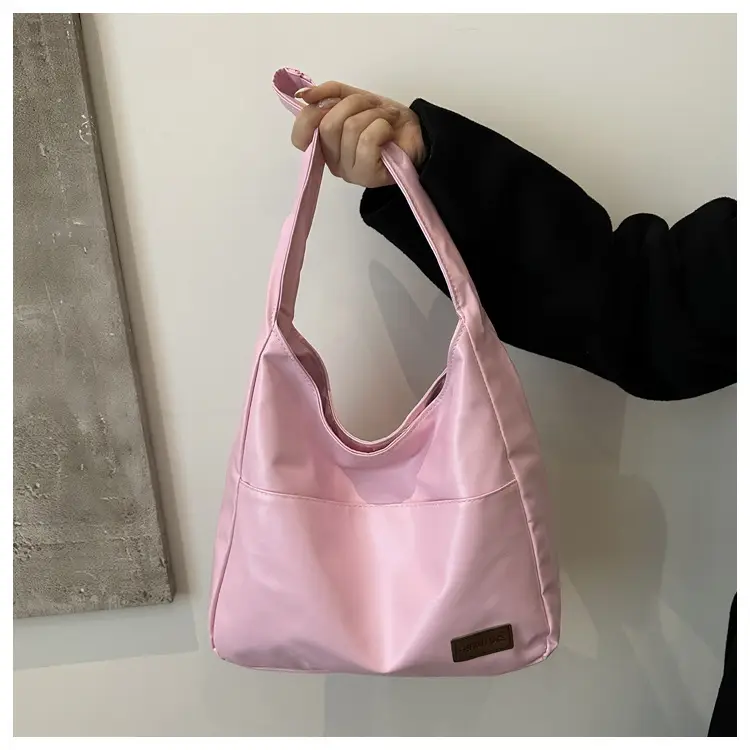 Pink Korean Style Shoulder Bag Large Capacity — feature 14
