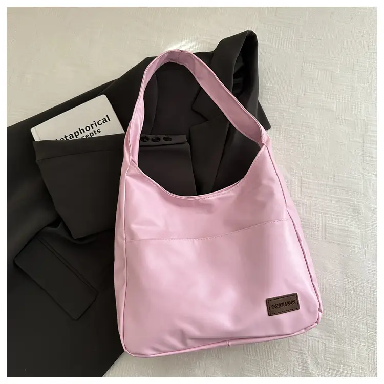 Pink Korean Style Shoulder Bag Large Capacity — feature 8