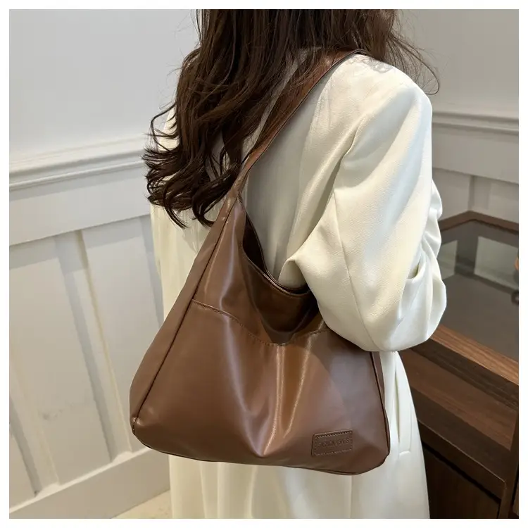 Pink Korean Style Shoulder Bag Large Capacity - Image 5