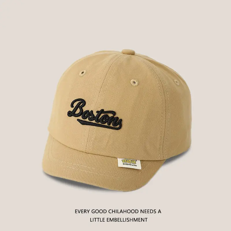 Baby's Treasure Cap Beige Spring Autumn Thin Cap - Image 3