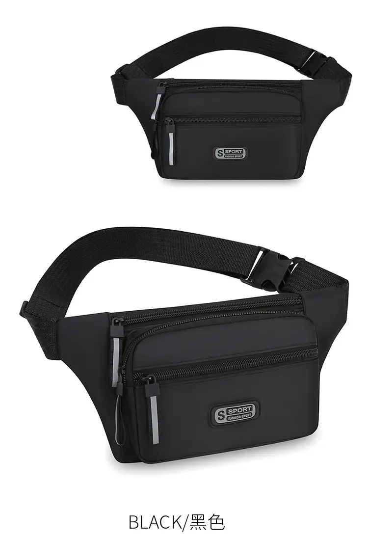 Men's Sports Waist Bag with 4 Colors — feature 24