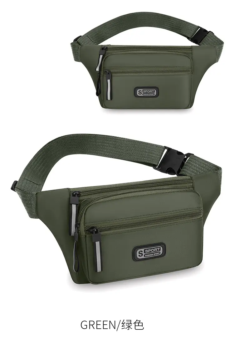 Men's Sports Waist Bag with 4 Colors — feature 25