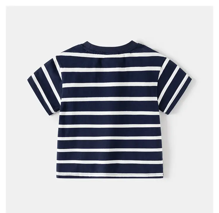Baby Striped T-Shirt & Shorts Set for Boys — feature 12