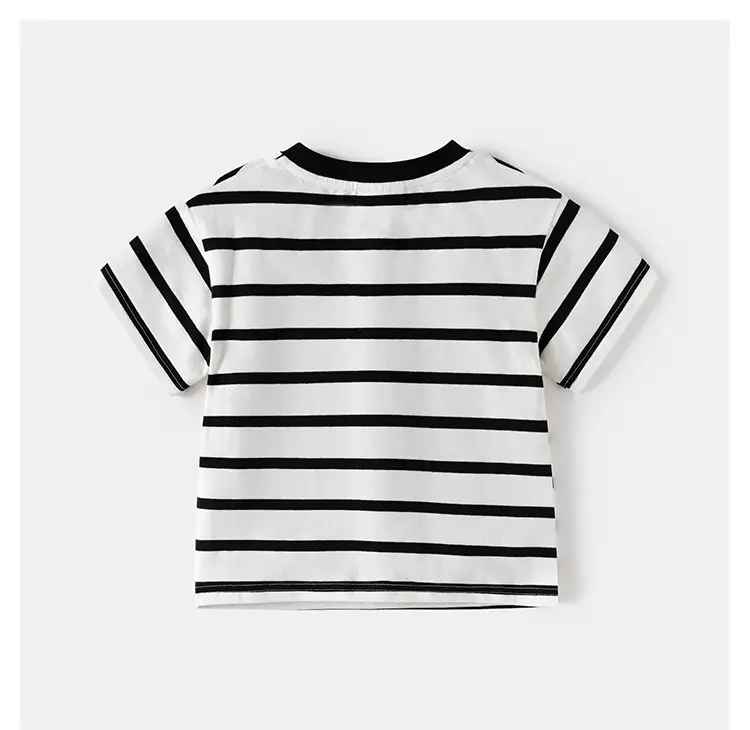 Baby Striped T-Shirt & Shorts Set for Boys — feature 16