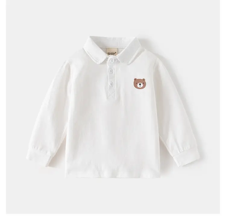 Blue Polo Shirt for Boys Spring 2025 — feature 11