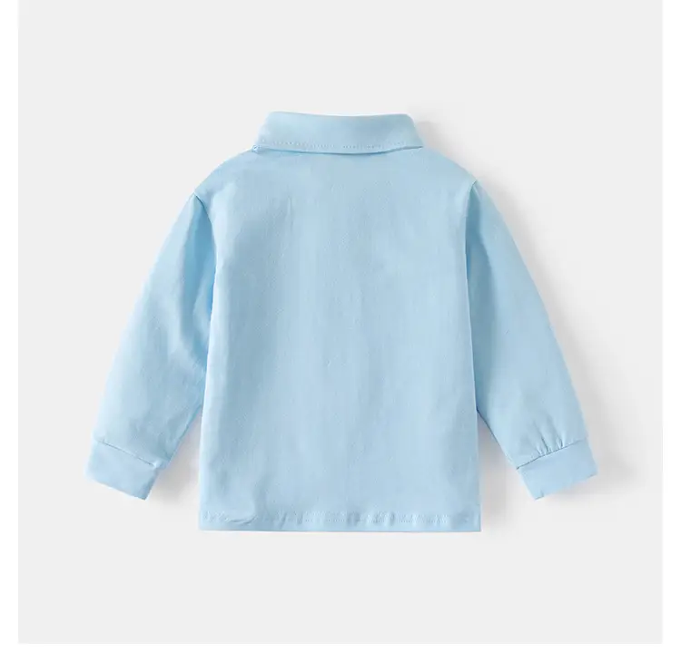 Blue Polo Shirt for Boys Spring 2025 — feature 14