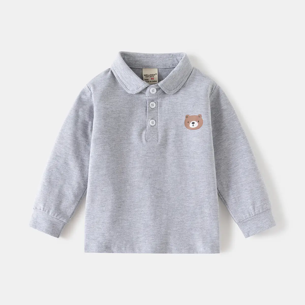 Blue Polo Shirt for Boys Spring 2025 - Image 3