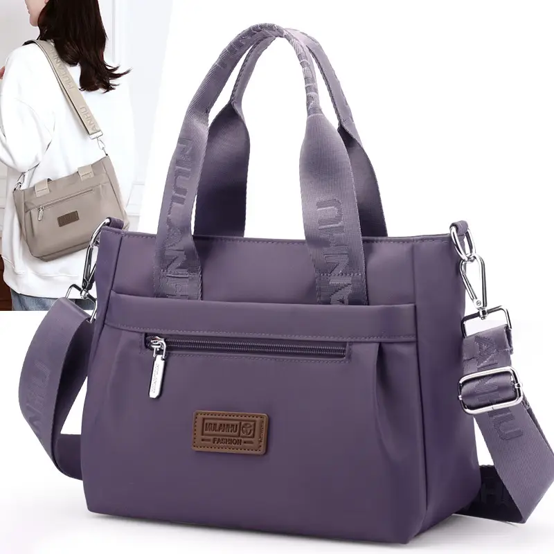2024 New Moulan Grey Shoulder Bag with Crossbody Strap - Image 8