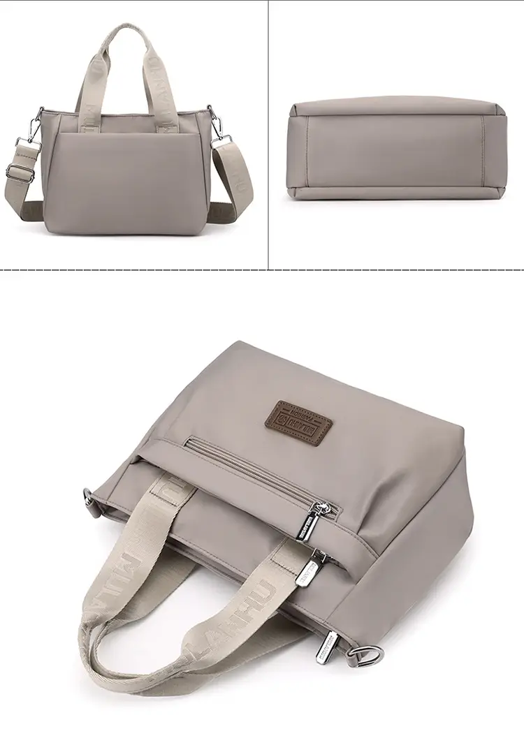 2024 New Moulan Grey Shoulder Bag with Crossbody Strap — feature 16