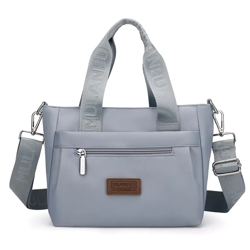 2024 New Moulan Grey Shoulder Bag with Crossbody Strap - Image 5