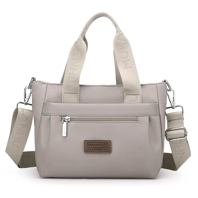 2024 New Moulan Grey Shoulder Bag with Crossbody Strap - Image 7