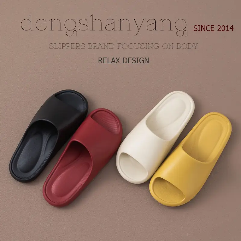 Slippers Women's Home Indoor Bathroom Non-slip Deodorant Bath Couple Silent Eva Men's Home Summer Sandals - Image 10