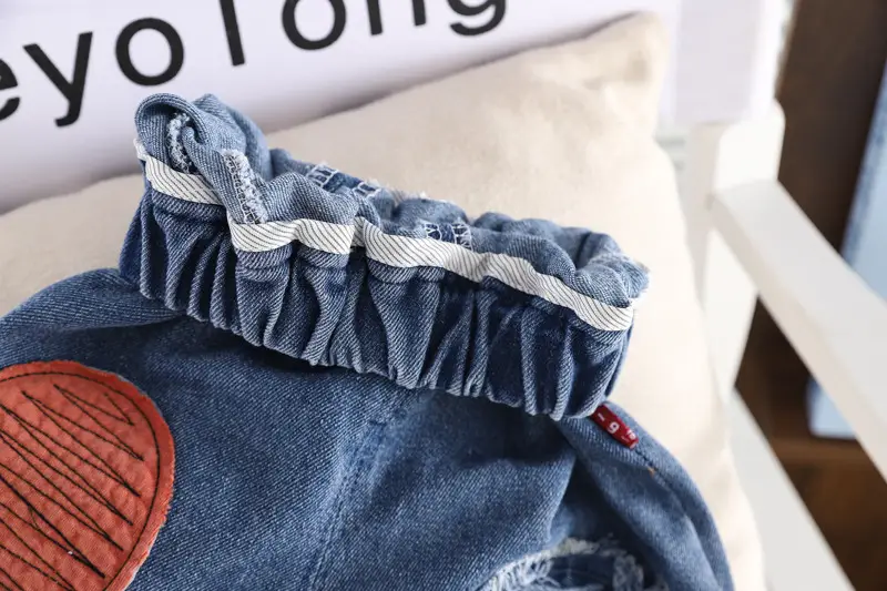 2025 Summer Boys Cotton T-Shirt & Denim Shorts Set — feature 19
