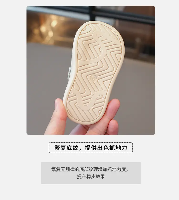 Spring 2024 new baby shoes soft bottom baby shoes 0-1 2-3 years old boys and girls children toddler shoes — feature 5