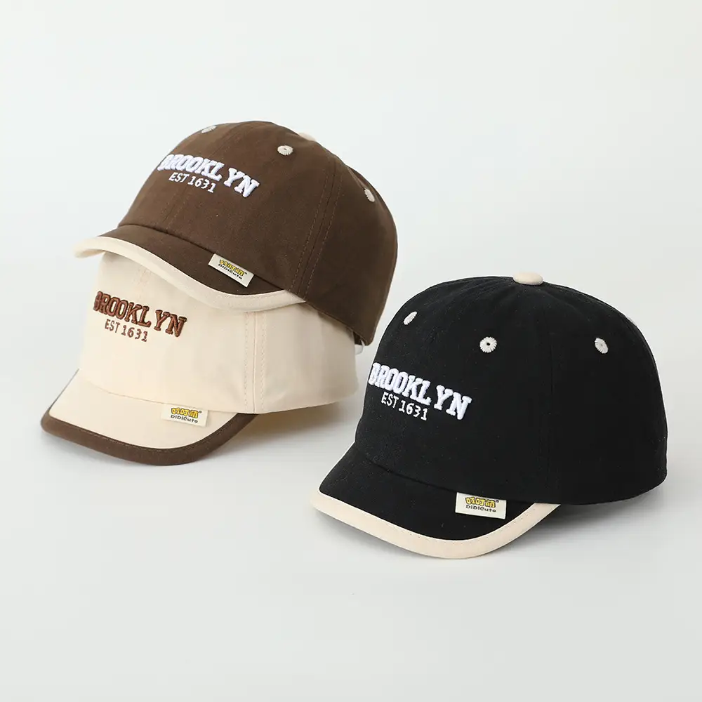 Spring 2025 Kids Baseball Caps with Embroidered Letters — feature 10