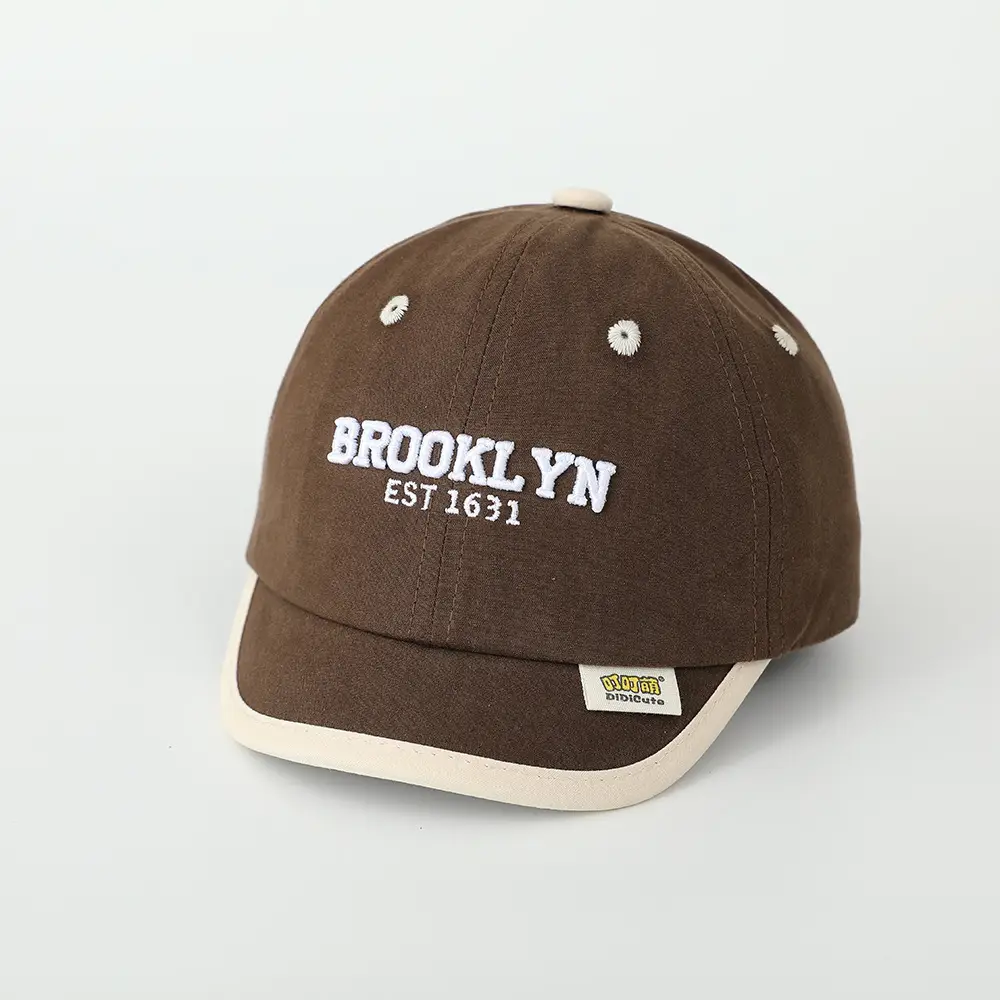 Spring 2025 Kids Baseball Caps with Embroidered Letters — feature 2