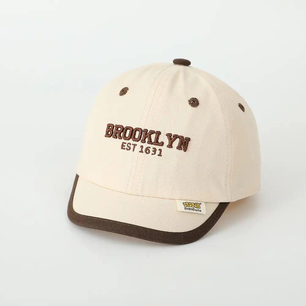 Spring 2025 Kids Baseball Caps with Embroidered Letters — feature 3