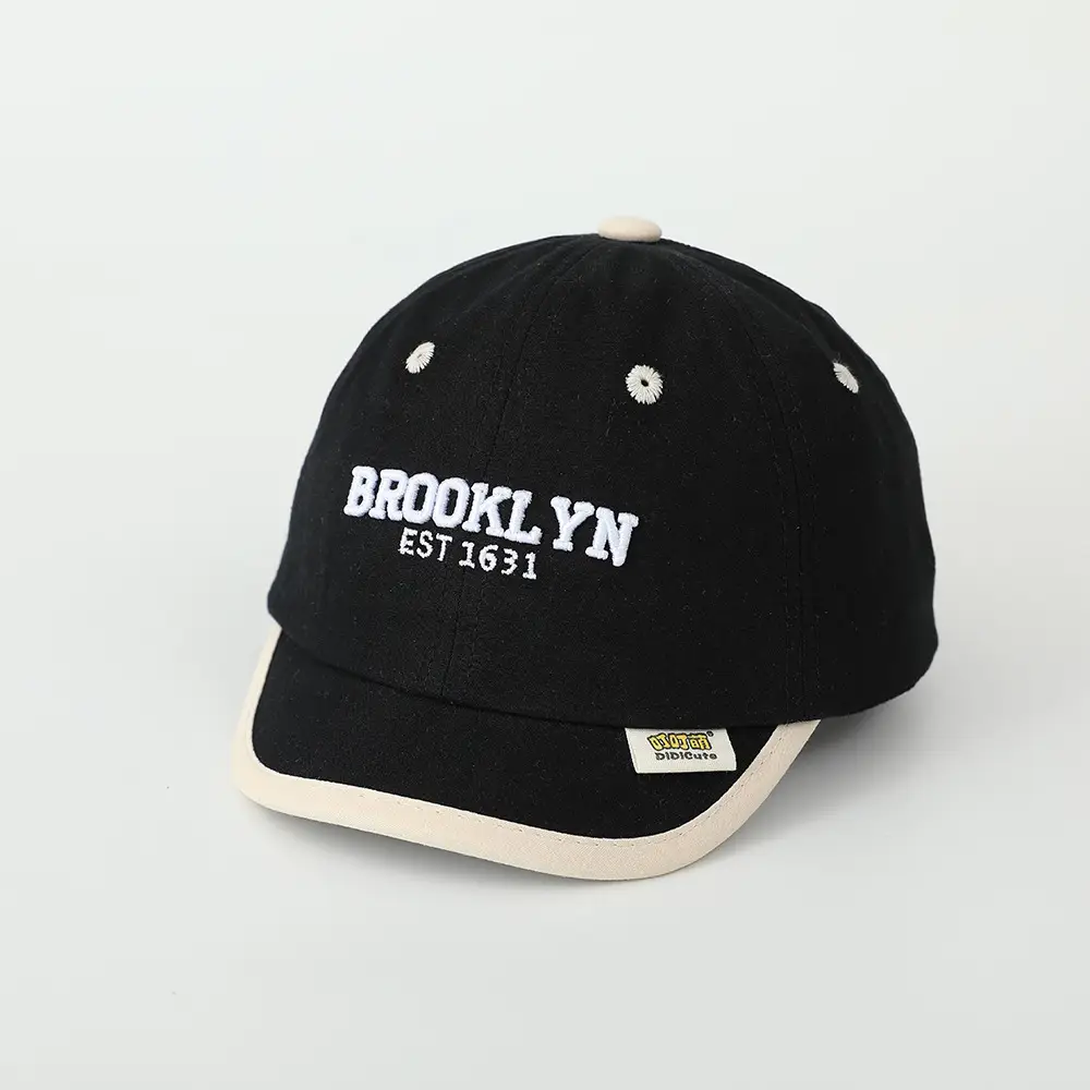 Spring 2025 Kids Baseball Caps with Embroidered Letters — feature 4