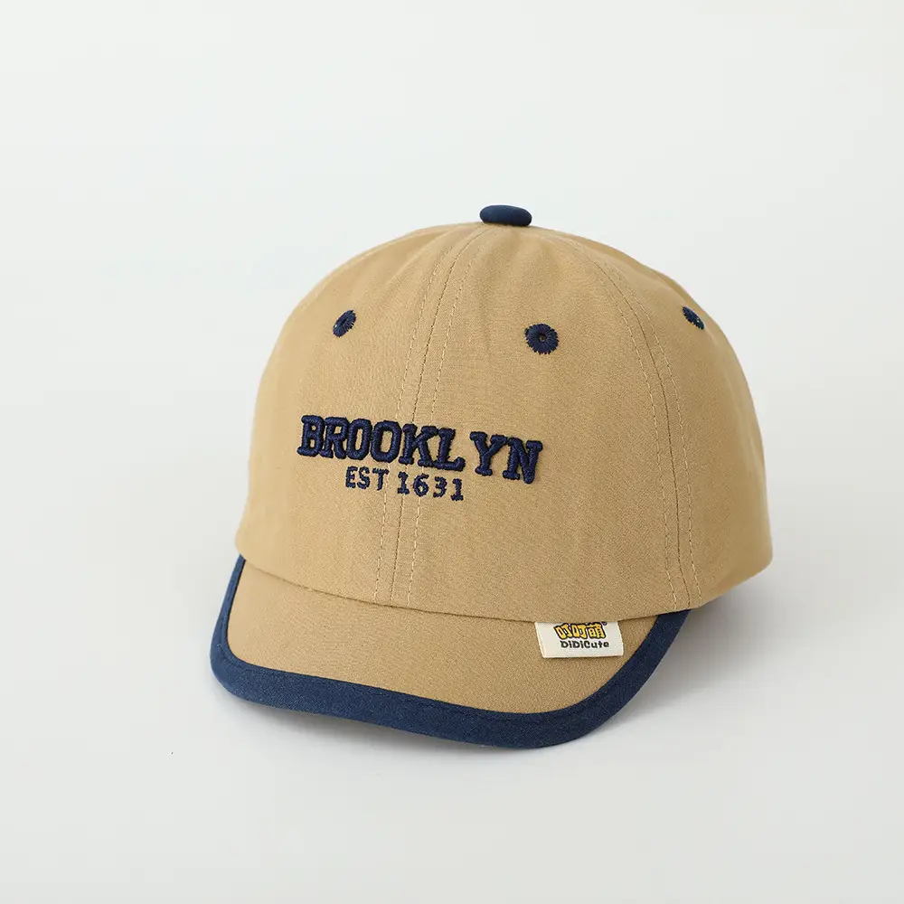 Spring 2025 Kids Baseball Caps with Embroidered Letters — feature 6