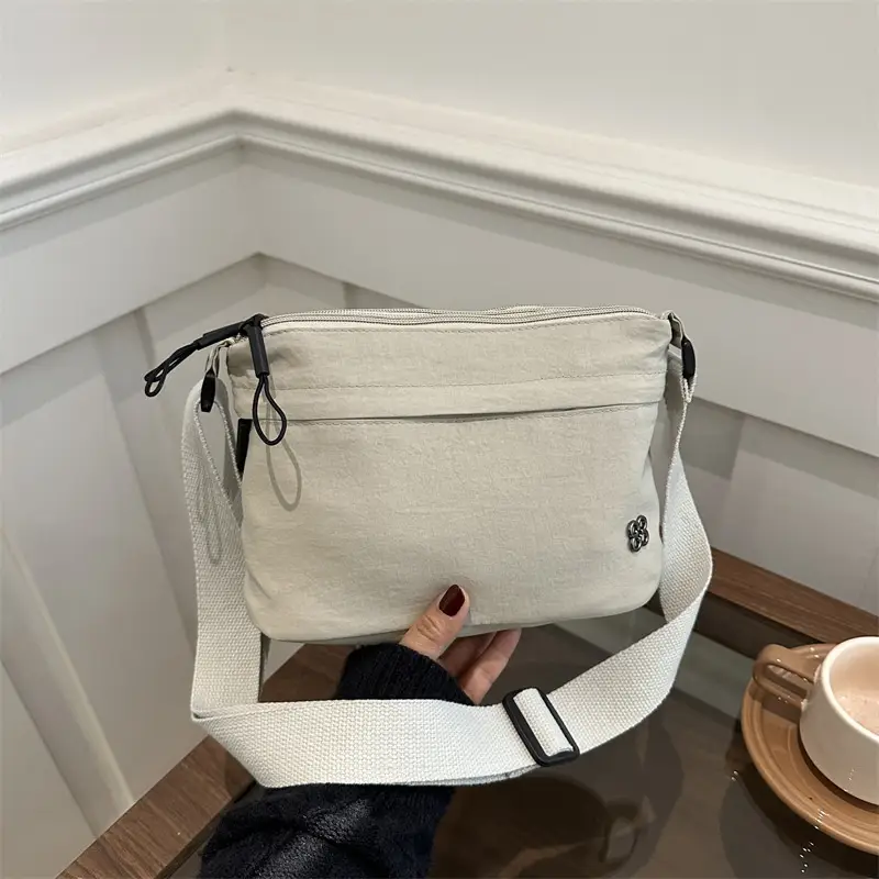 Women's 2024 Winter Shoulder Bag Black Lightweight Crossbody - Image 9