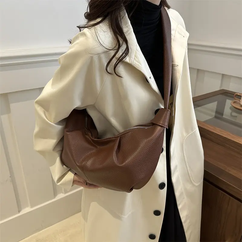 2024 Korean Style Shoulder Bag Large Capacity Black - Image 6