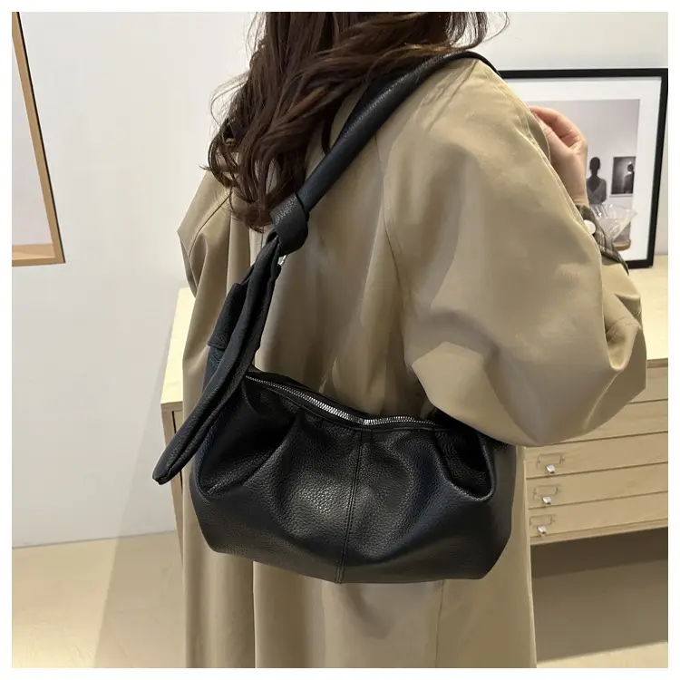 2024 Korean Style Shoulder Bag Large Capacity Black — feature 17