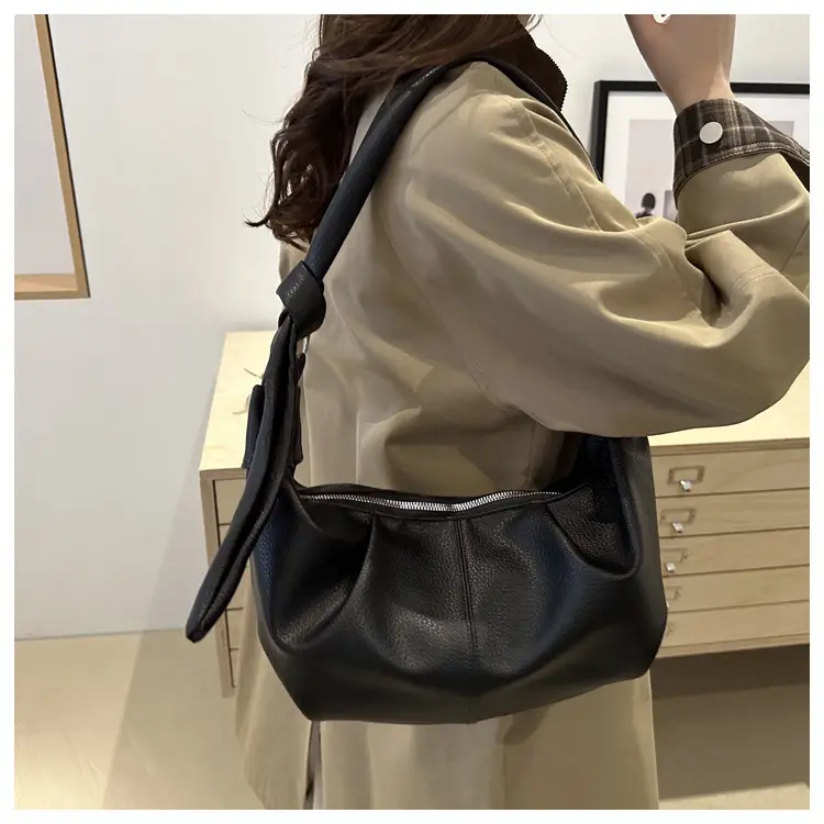 2024 Korean Style Shoulder Bag Large Capacity Black — feature 18
