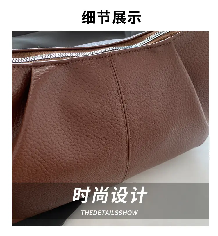 2024 Korean Style Shoulder Bag Large Capacity Black — feature 2