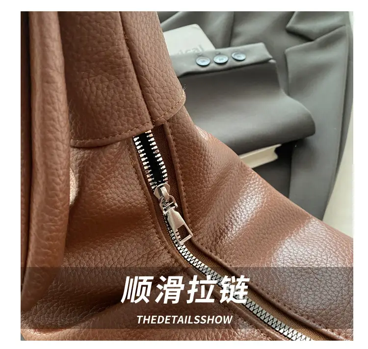 2024 Korean Style Shoulder Bag Large Capacity Black — feature 3