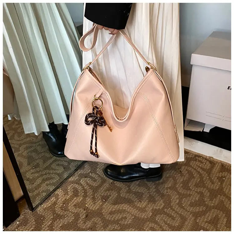 Women's White Retro Shoulder Crossbody Bag Large Capacity — feature 19